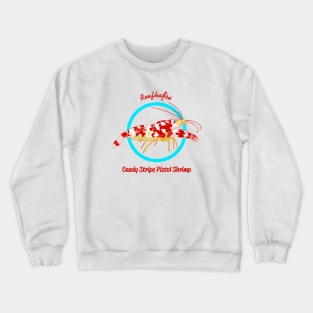 Candy Stripe Pistol Shrimp Crewneck Sweatshirt